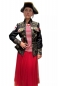 Preview: Kostüm Damen Militär Köln ARMY Camouflage Jacke Hochwertige Kostüm Karneval Fasching 36-54 mit Aufnäher